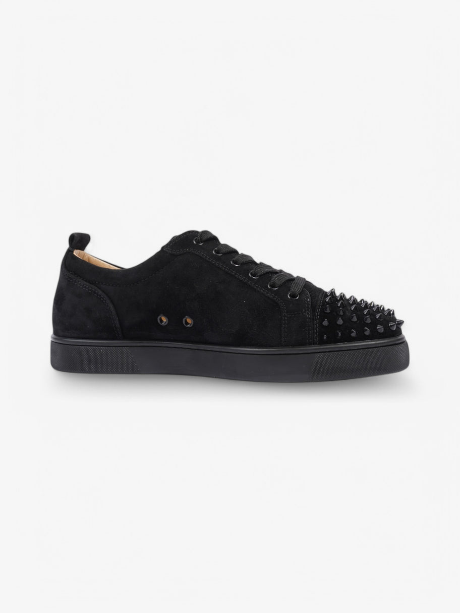 Christian Louboutin Louis Junior Spikes Black Suede EU 44 UK 10 Image 4
