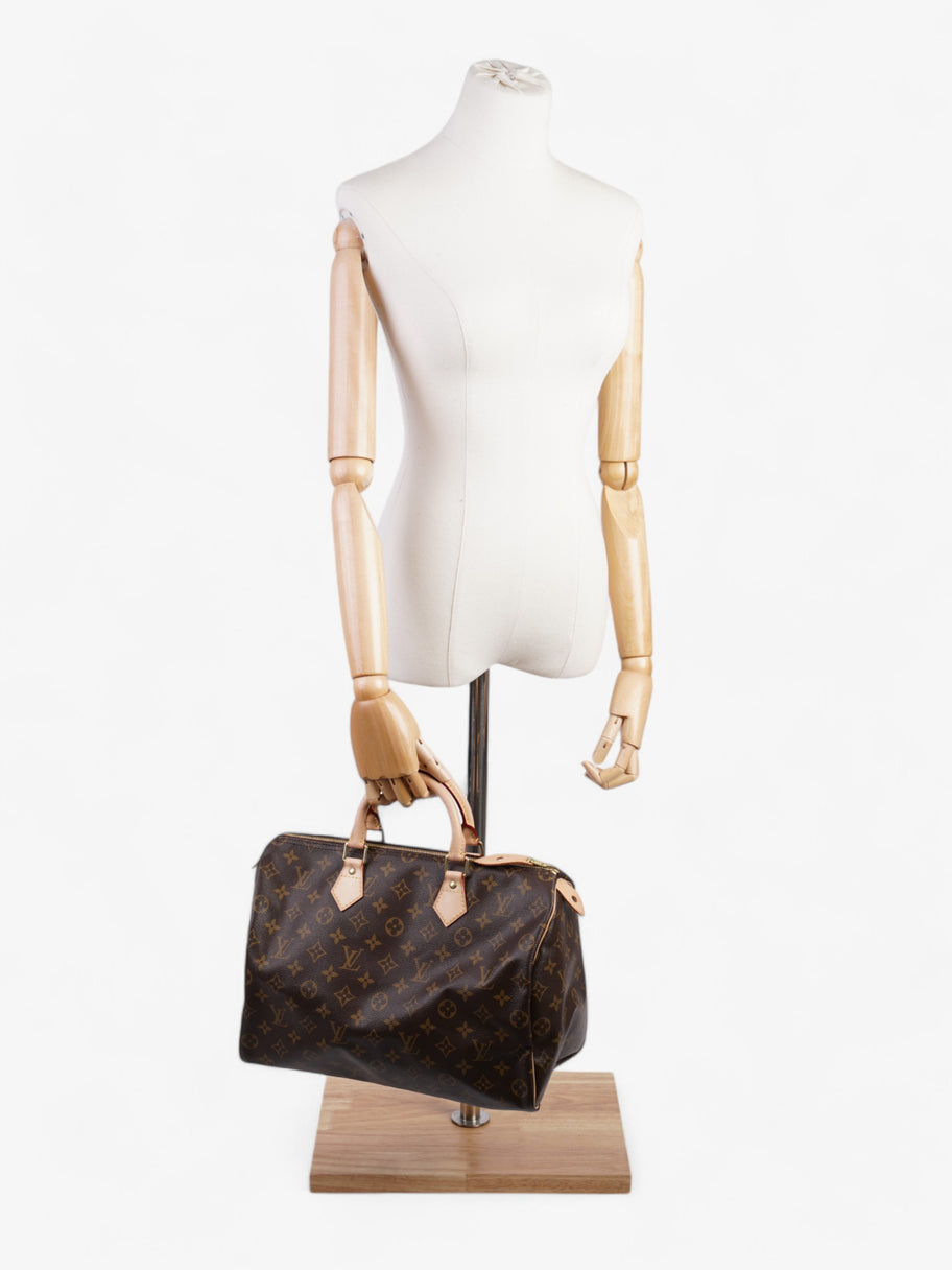 Louis Vuitton Speedy Monogram Coated Canvas 35 Image 2