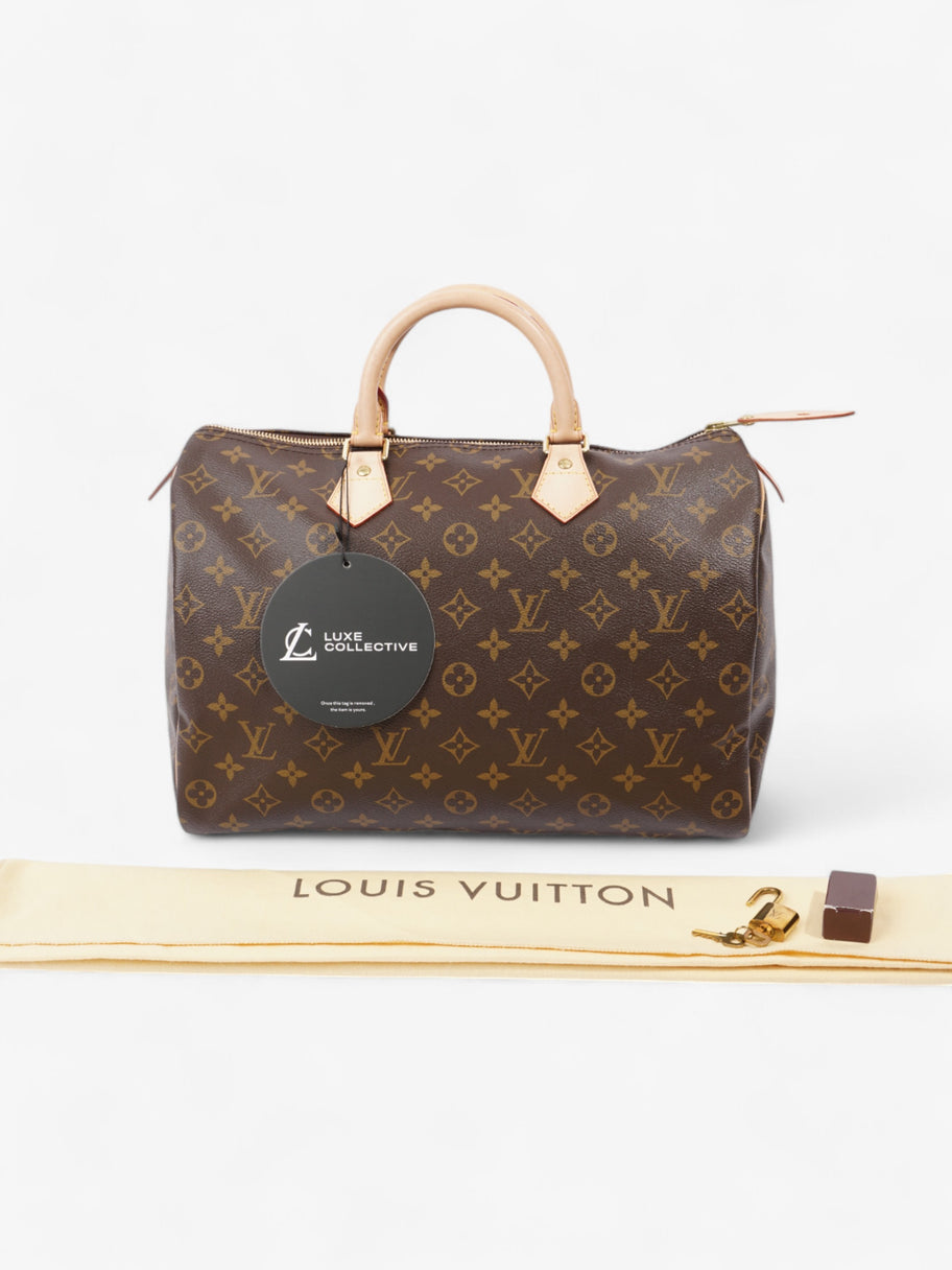 Louis Vuitton Speedy Monogram Coated Canvas 35 Image 10