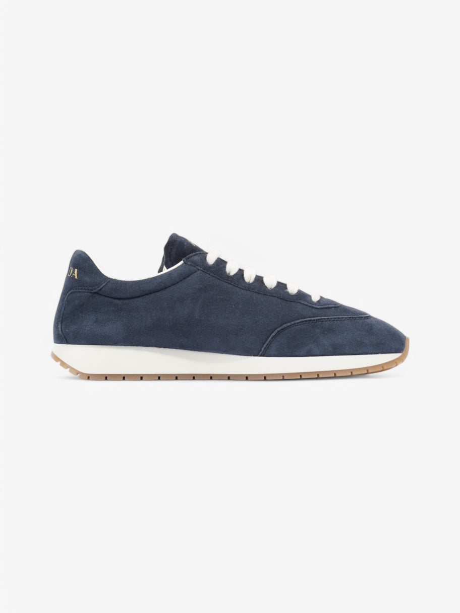 Prada Low Top Sneaker Blue Suede EU 37.5 UK 4.5 Image 4