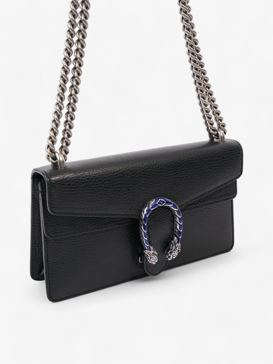 Gucci Dionysus Black / Blue Calfskin Leather Small Image 8