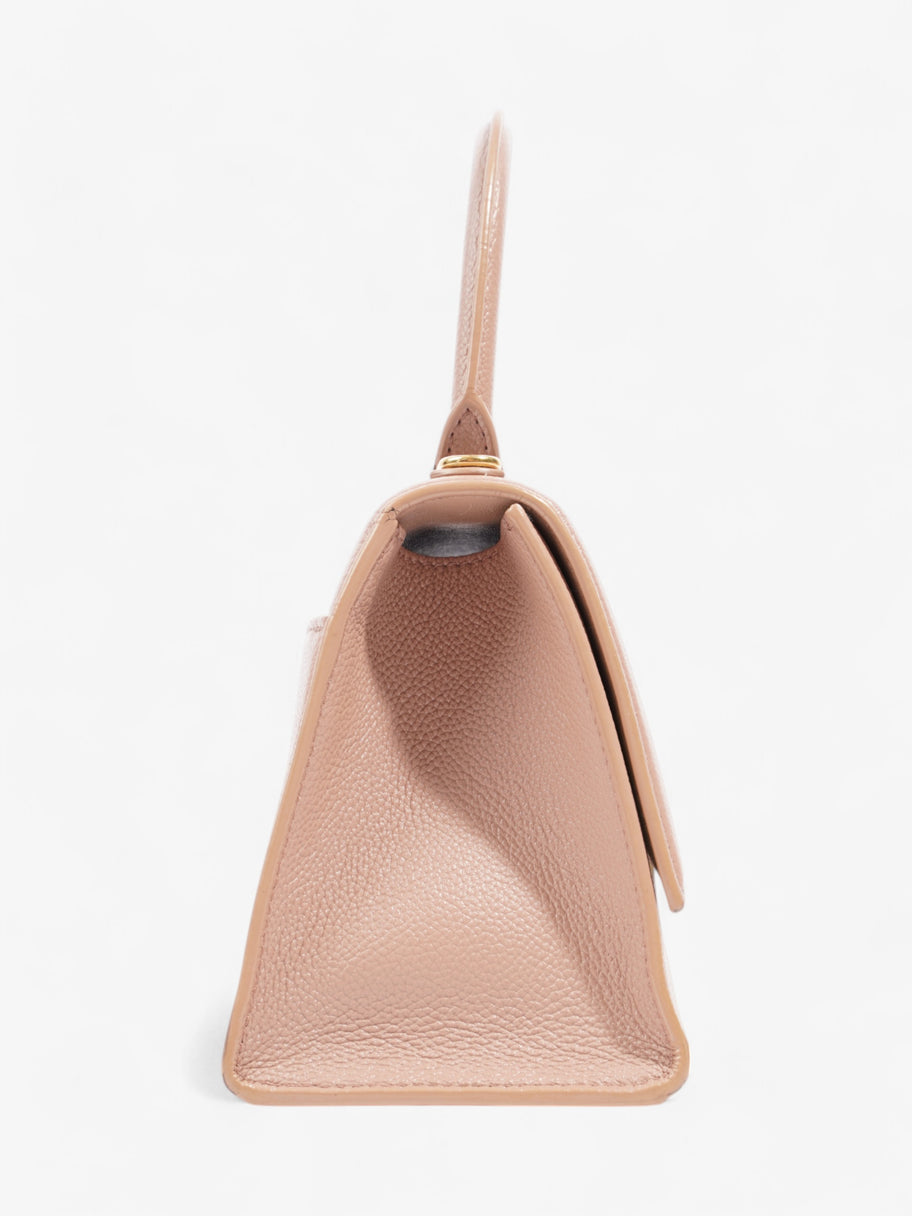 Balenciaga Hourglass Top Handle Neutral Calfskin Leather Small Image 5