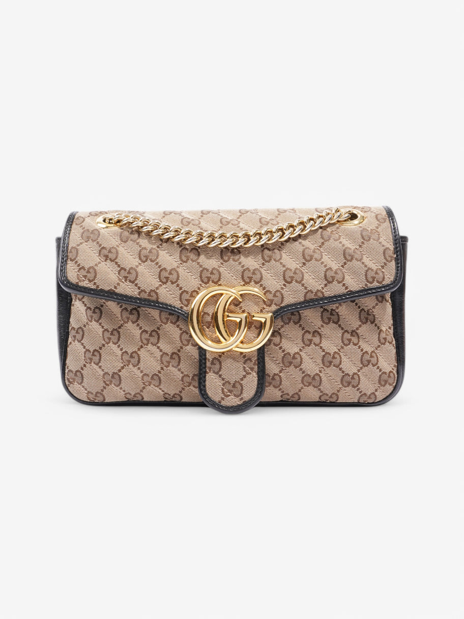 Gucci Marmont Black / Monogram Canvas Small Image 1