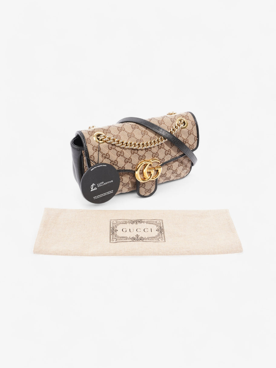 Gucci Marmont Black / Monogram Canvas Small Image 9