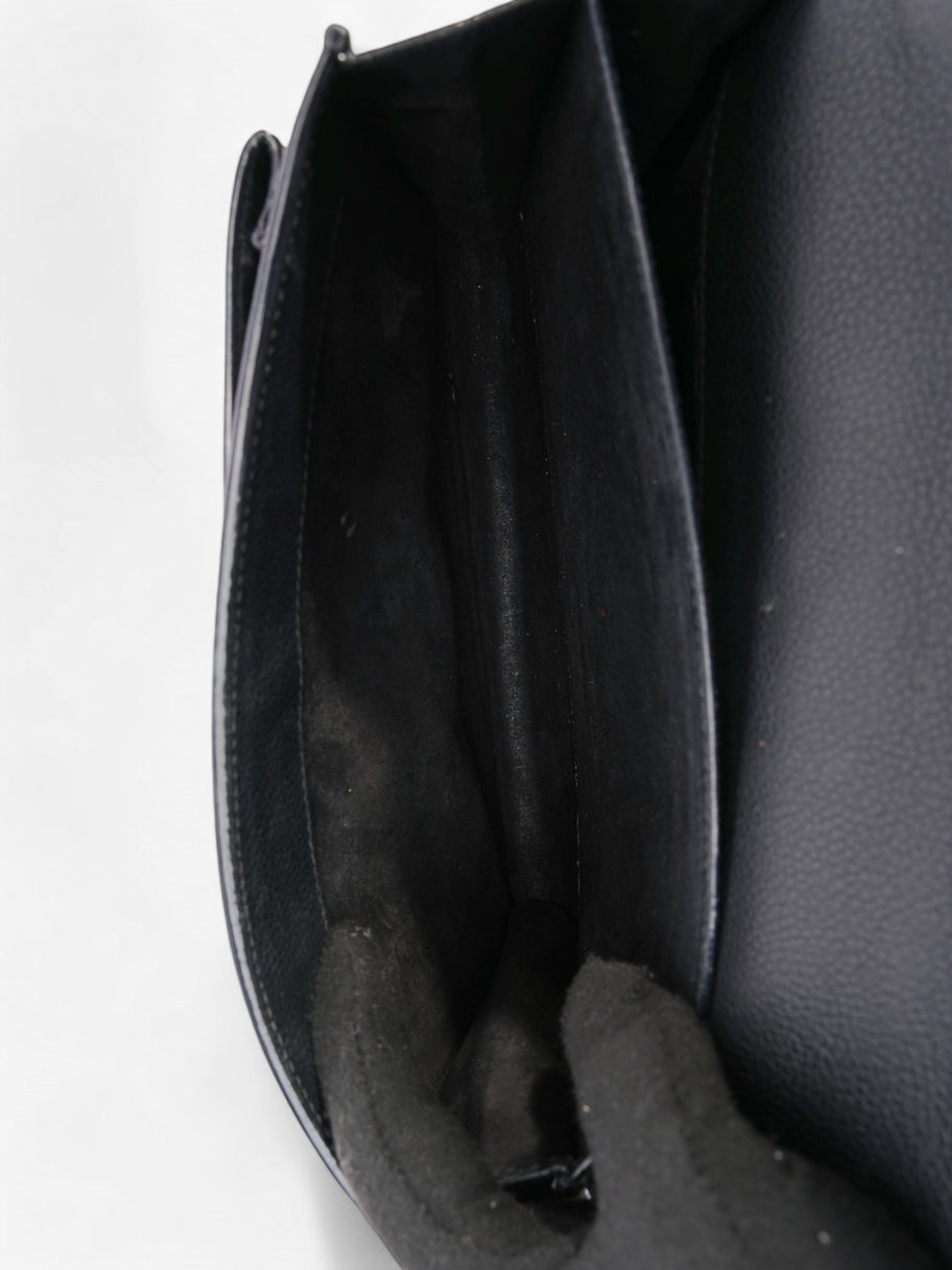 Saint Laurent Sunset Black Leather Medium Image 10