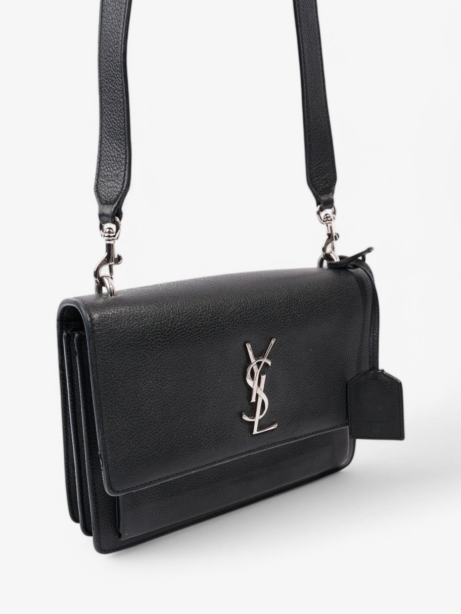 Saint Laurent Sunset Black Leather Medium Image 7