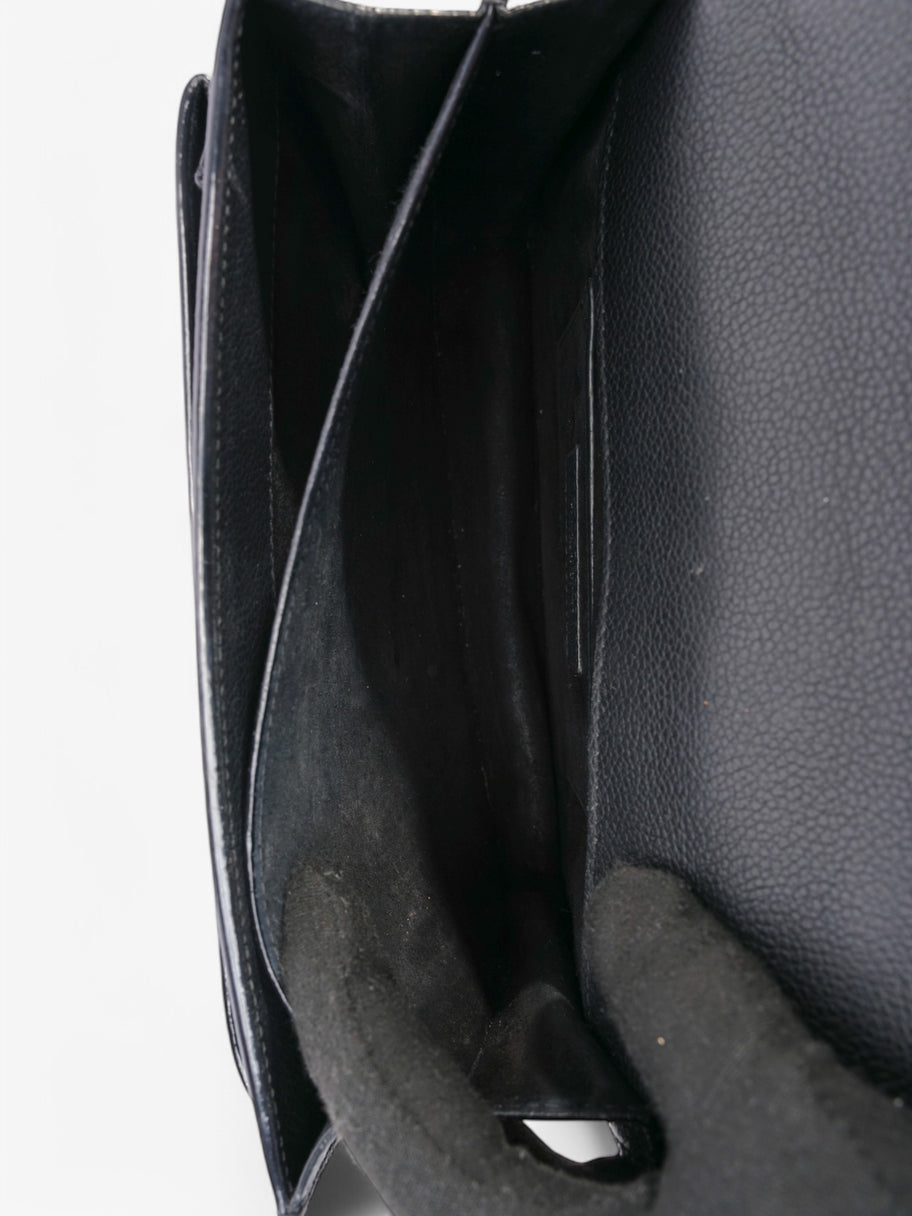 Saint Laurent Sunset Black Leather Medium Image 9