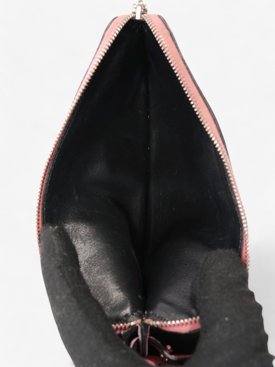 Prada Woven Leather Tote Pink Image 10