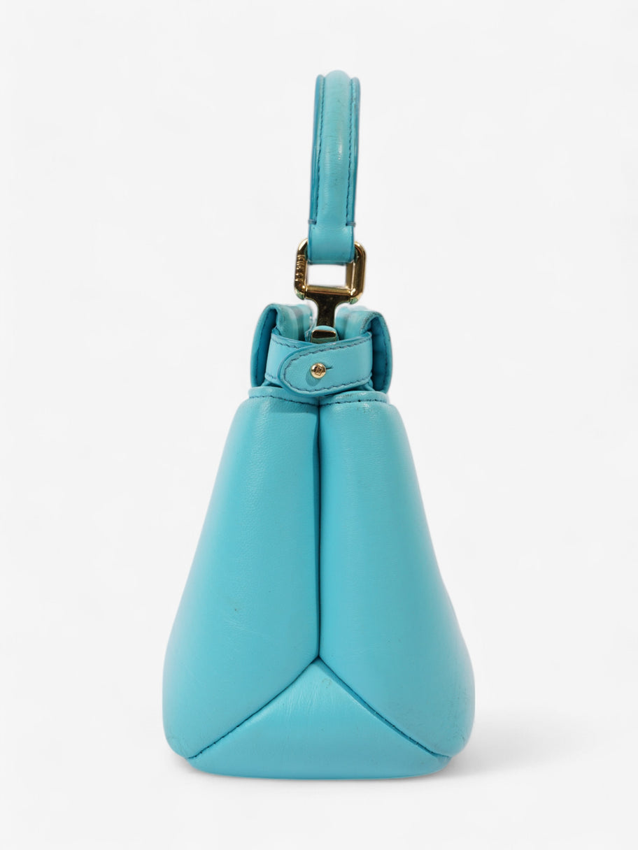 Fendi Peekaboo Light Blue  Nappa Leather Image 6