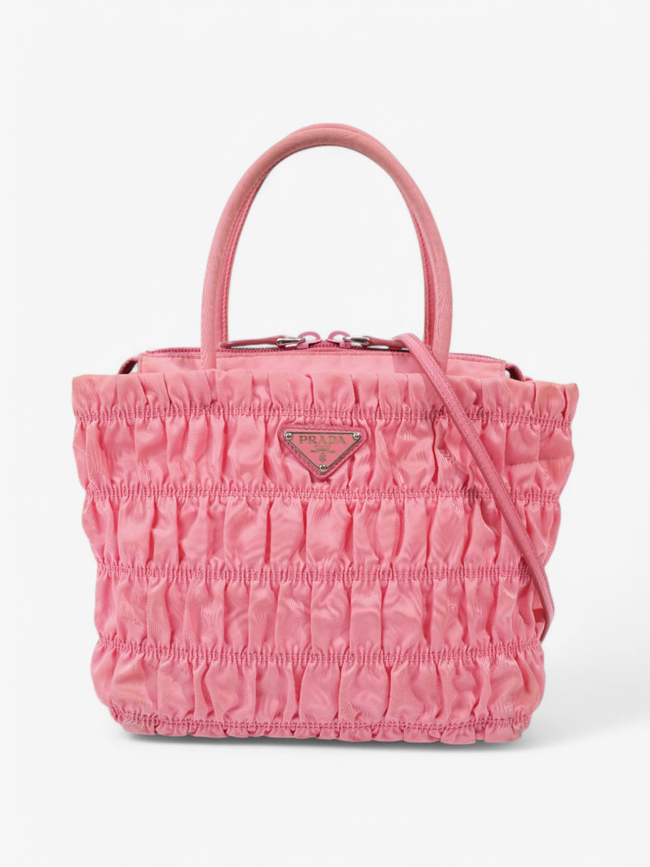 Prada Nylon Tote Pink Nylon Image 10