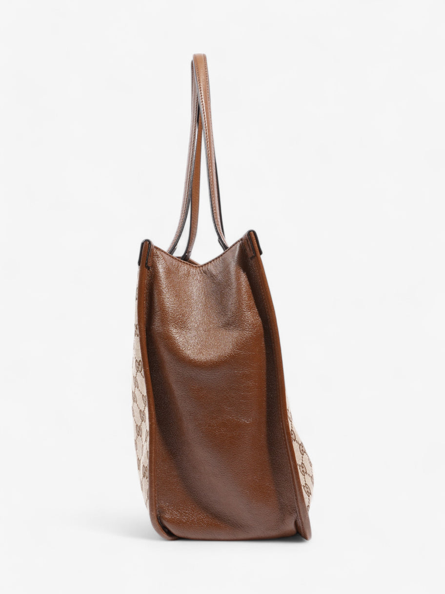 Gucci Horsebit 1955 Brown / Monogram Canvas Image 5