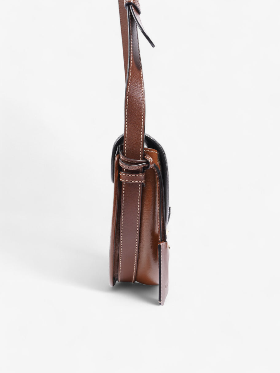 Gucci Padlock Shoulder Bag Black / Supreme Coated Canvas Image 5