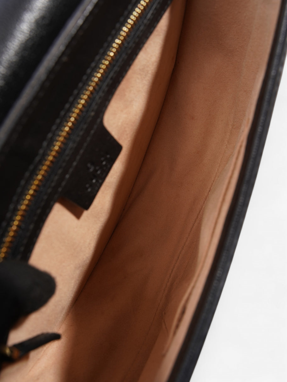 Gucci Padlock Shoulder Bag Black / Supreme Coated Canvas Image 8