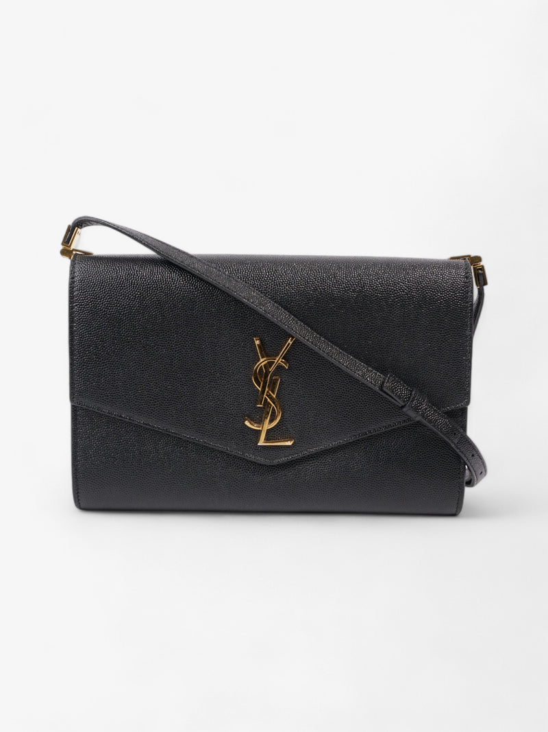  Saint Laurent Uptown Crossbody Black Leather Mini
