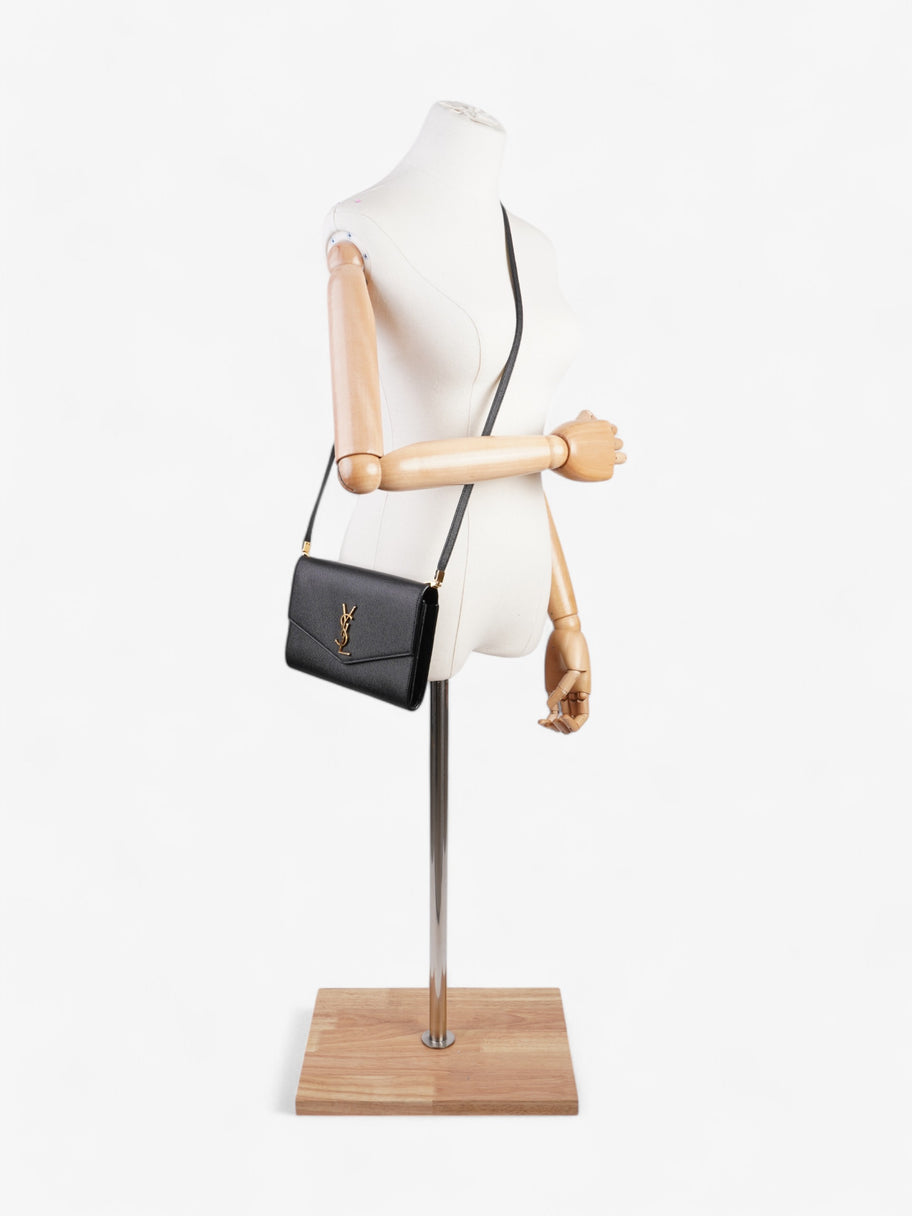 Saint Laurent Uptown Crossbody Black Leather Mini Image 2