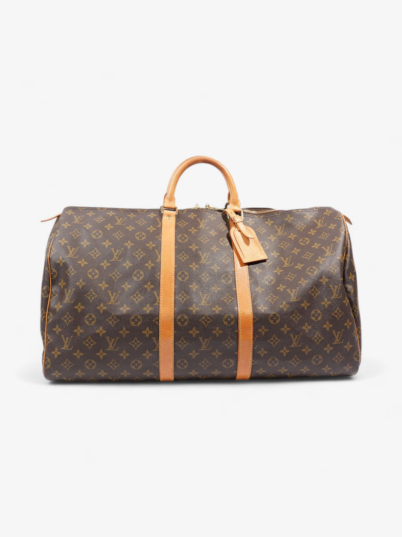  Louis Vuitton Keepall 55 Monogram Coated Canvas