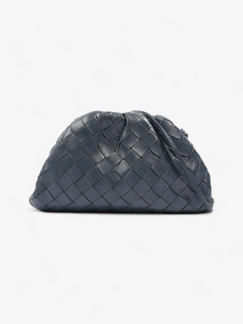  Bottega Veneta Pouch Bag Navy Mini