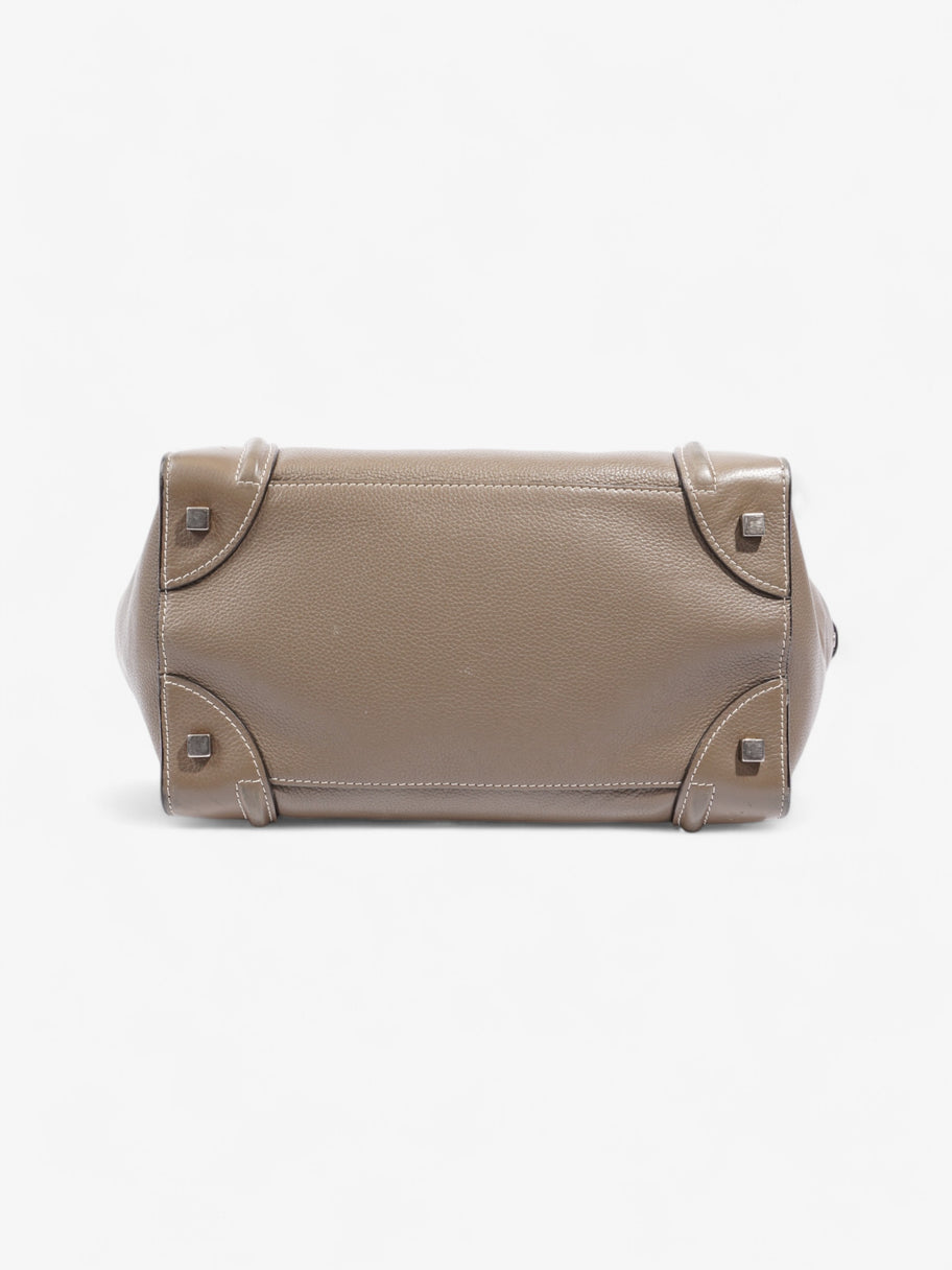 Celine Luggage Tote Grey Leather Medium Image 6