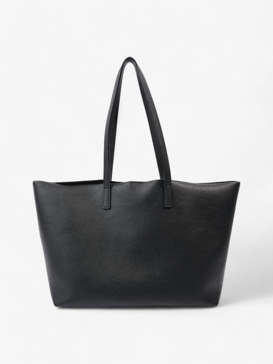 Saint Laurent Shopper Tote Black Leather Image 5