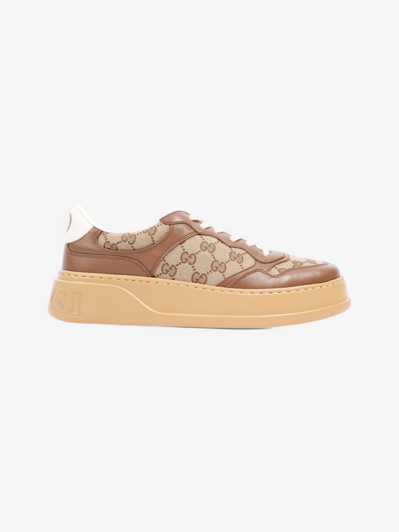  Gucci GG Chunky Sneakers Brown / Beige  Canvas EU 43 UK 9