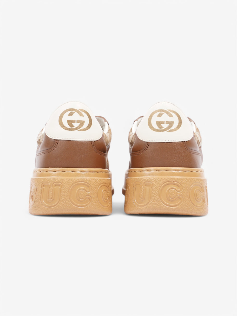 Gucci GG Chunky Sneakers Brown / Beige  Canvas EU 43 UK 9 Image 6