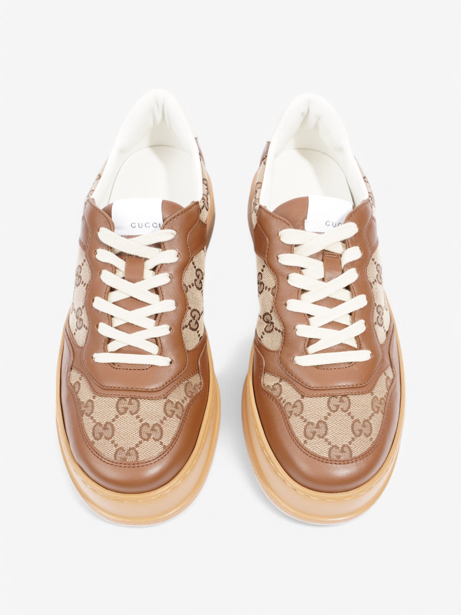 Gucci GG Chunky Sneakers Brown / Beige  Canvas EU 43 UK 9 Image 8