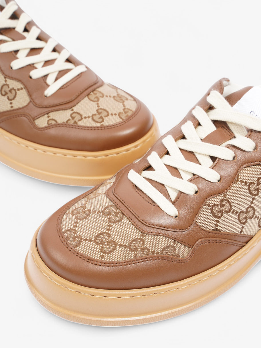 Gucci GG Chunky Sneakers Brown / Beige  Canvas EU 43 UK 9 Image 9