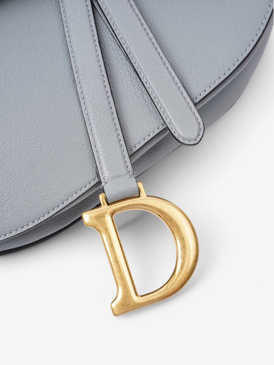 Christian Dior Saddle Blue Leather 25.5 x 20 x 6.5 cm Image 7