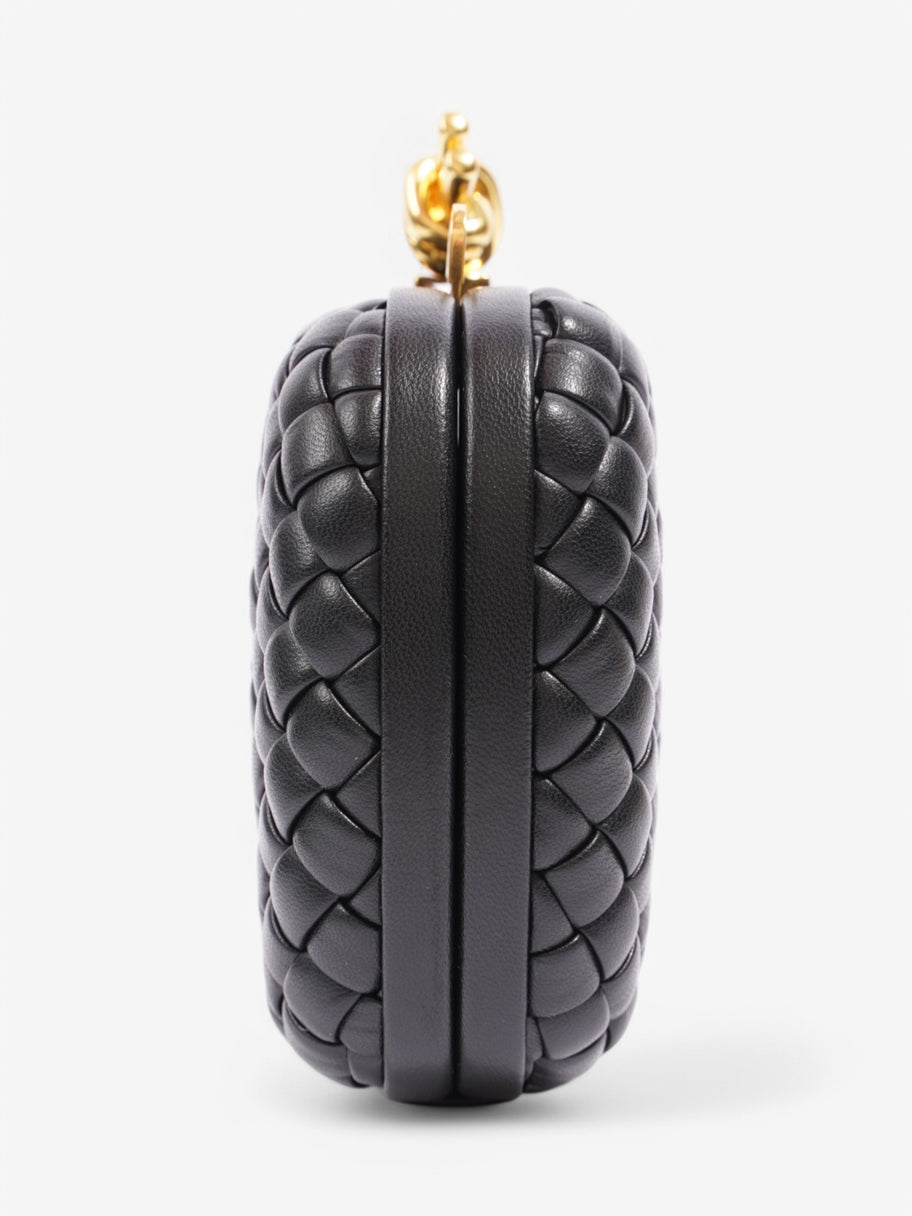 Bottega Veneta Knot clutch Black Leather Small Image 3