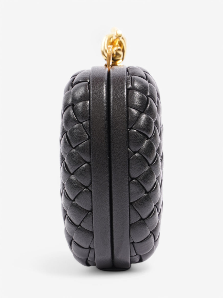 Bottega Veneta Knot clutch Black Leather Small Image 5