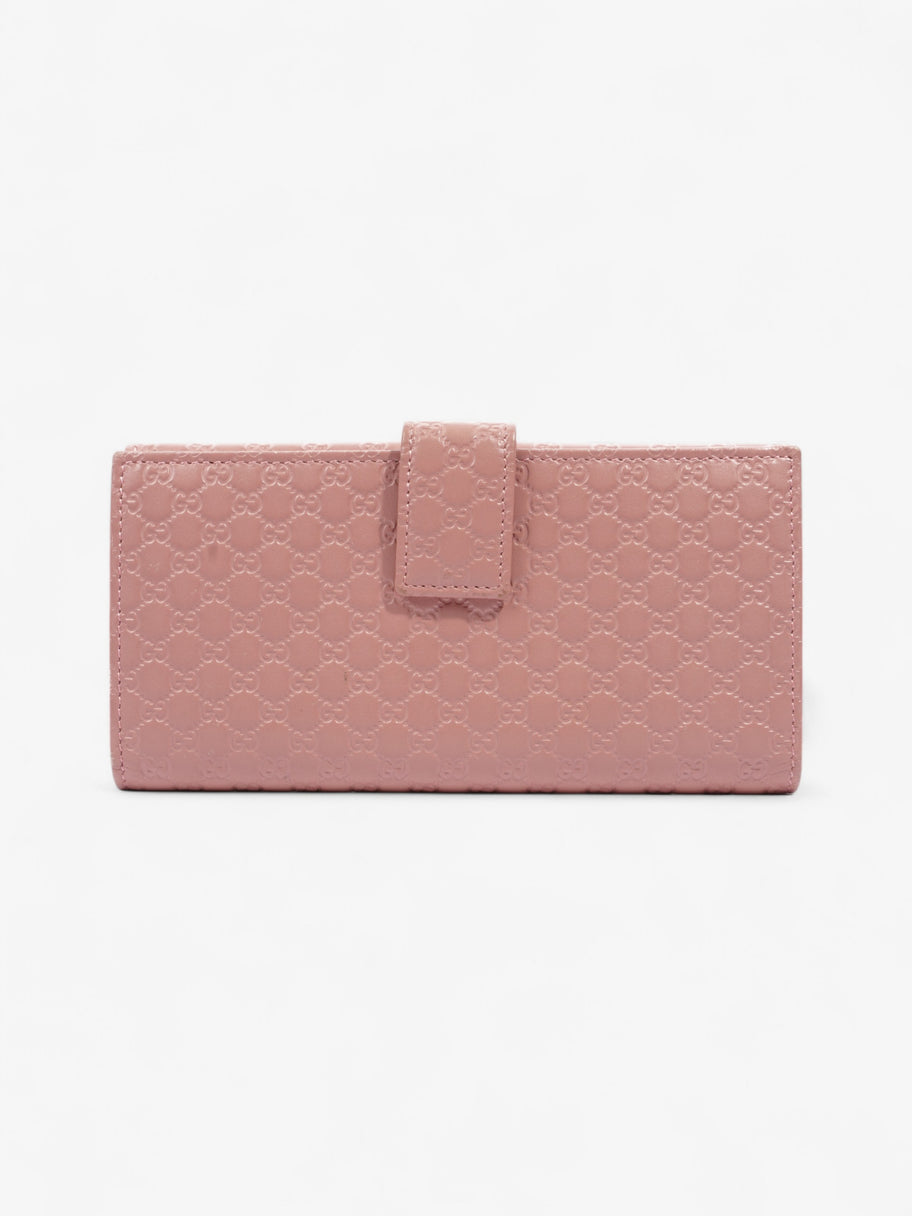 Gucci Long Wallet Pink Leather Image 2