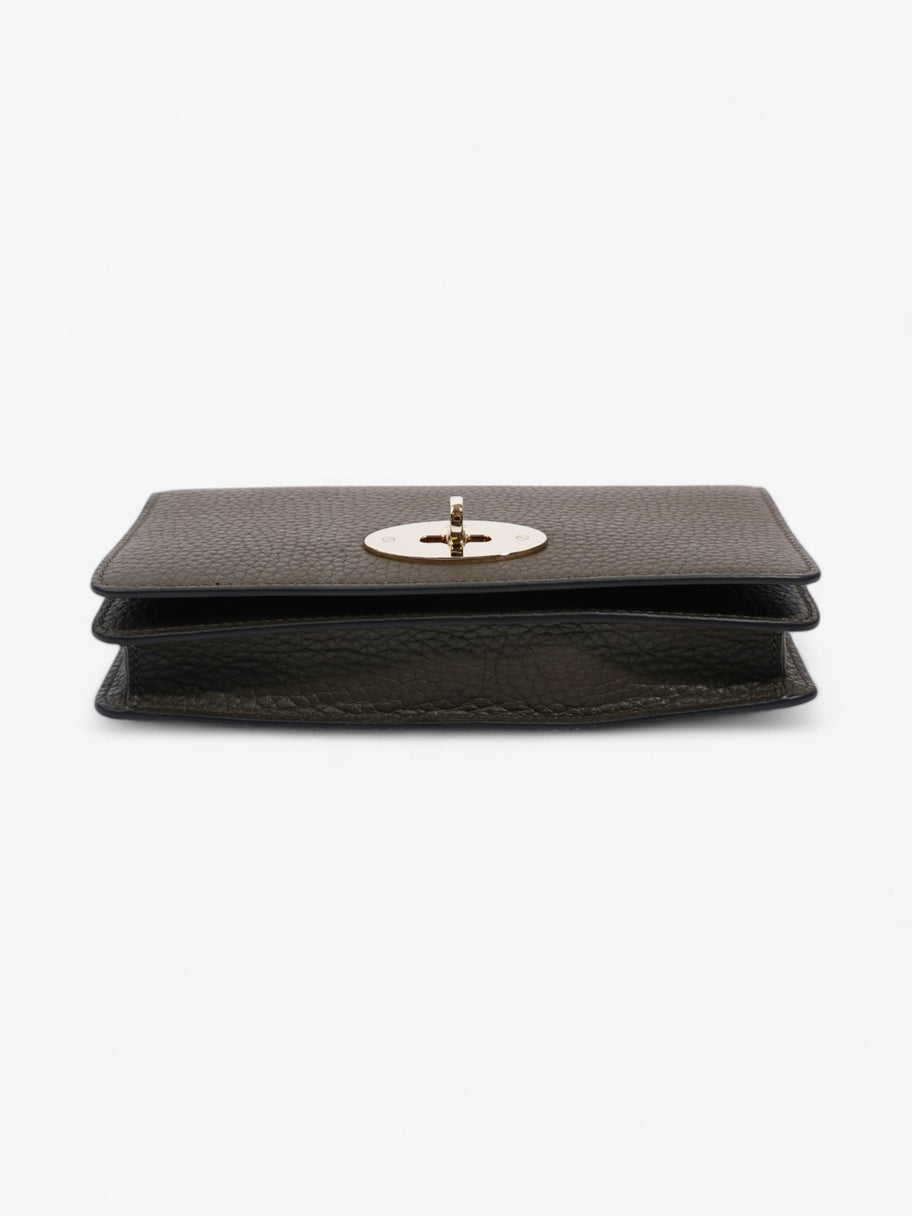 Mulberry Mulberry Bayswater clutch in colour dark Palm green Image 6