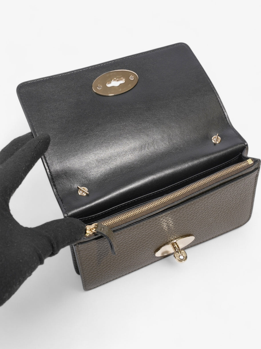 Mulberry Mulberry Bayswater clutch in colour dark Palm green Image 7