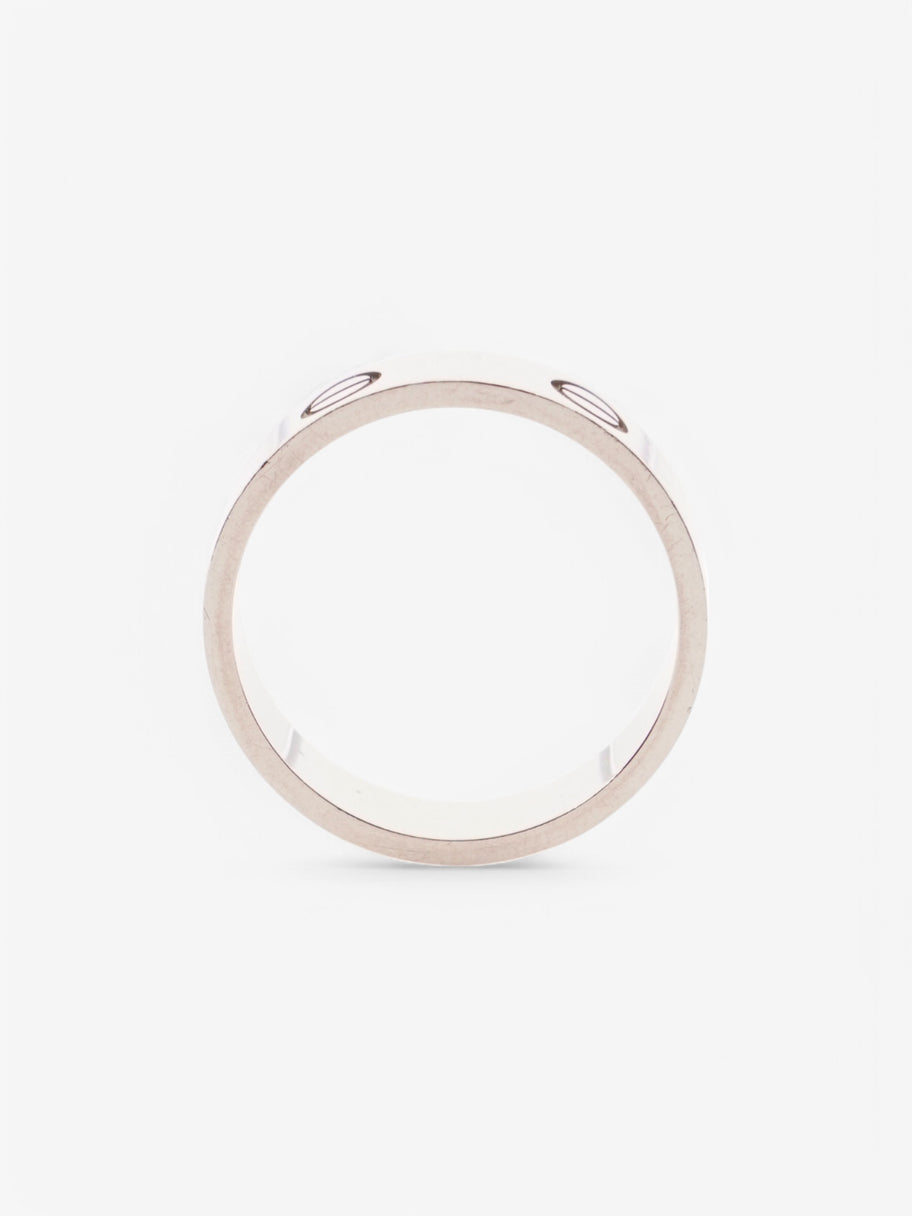 Cartier Love Ring Silver White Gold 60 Image 3