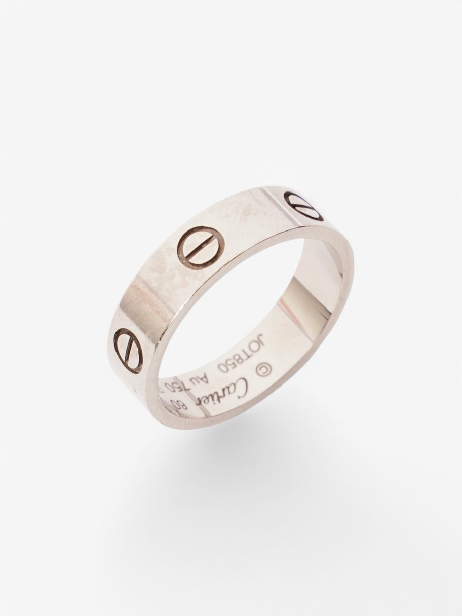Cartier Love Ring Silver White Gold 60 Image 4