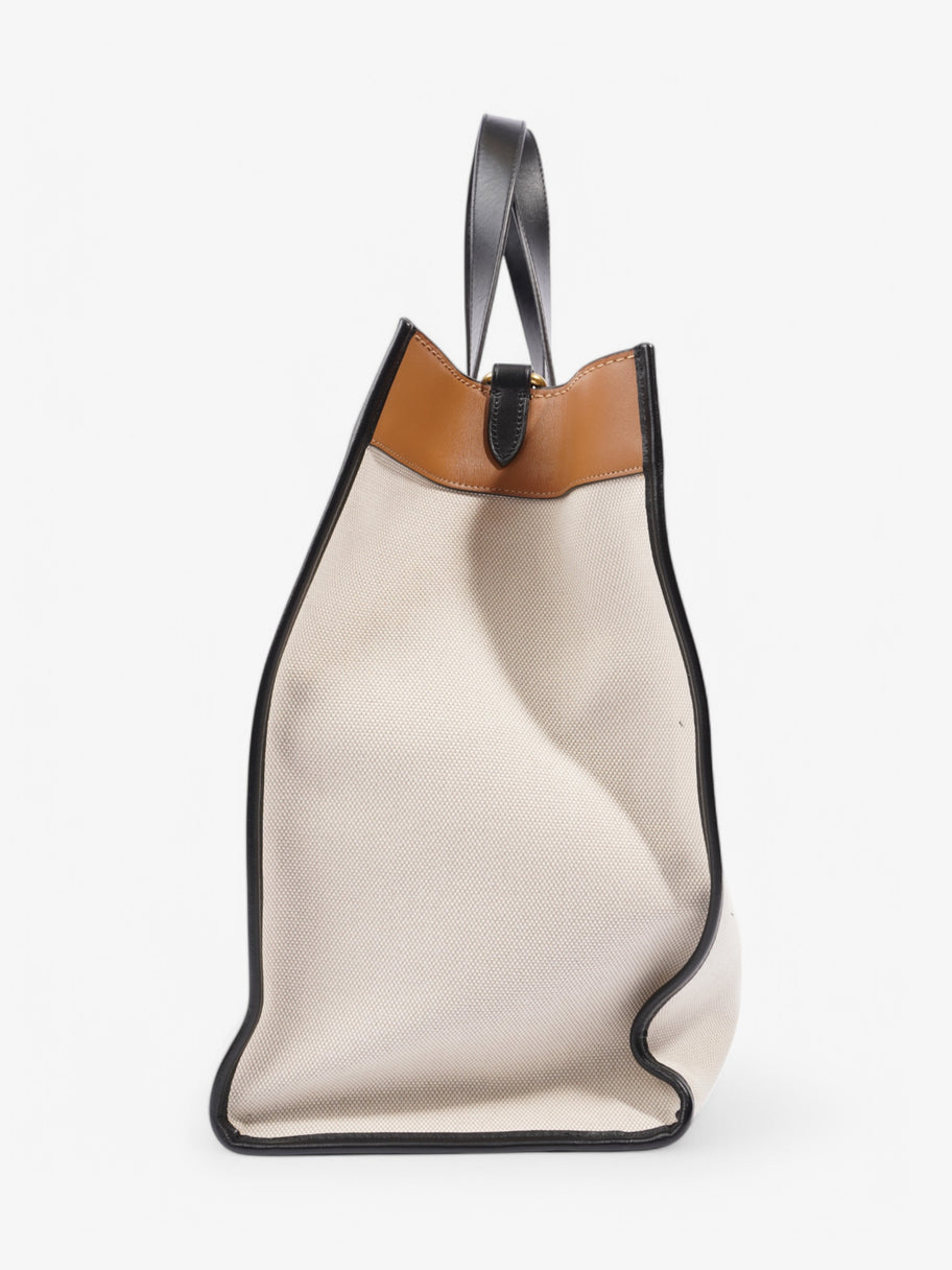 Coach Field Tote 40 Beige  / Brown / Black Canvas 40 Image 3