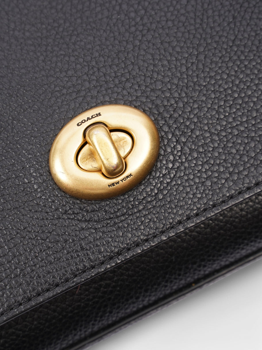 Coach Cross Body Black Leather Image 7