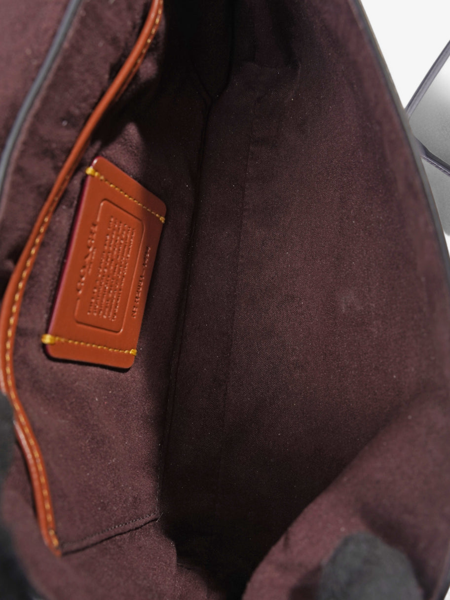 Coach Cross Body Black Leather Image 8