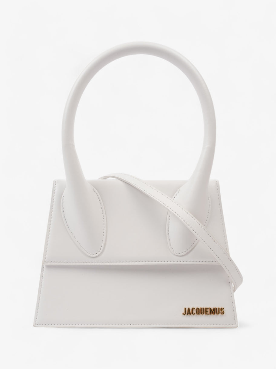 Jacquemus Le Grand Chiquito White Leather Image 1