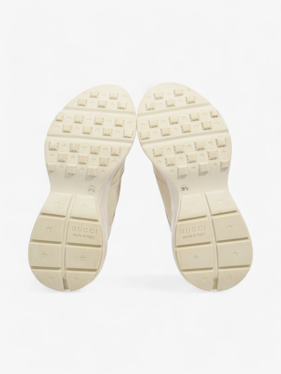 Gucci Rhyton Sneakers Cream / Red / Green Leather EU 39.5 UK 6.5 Image 7