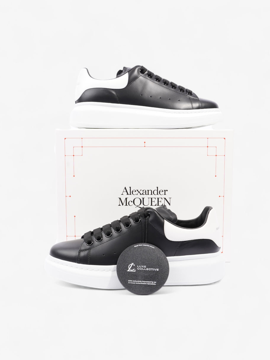 Alexander McQueen Oversized Sneakers Black / White Tab Leather EU 41 UK 8 Image 10