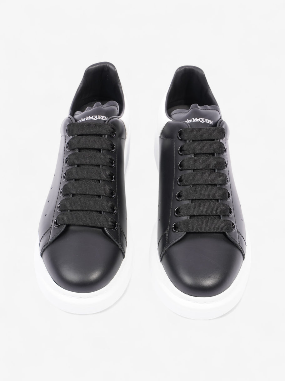 Alexander McQueen Oversized Sneakers Black / White Tab Leather EU 41 UK 8 Image 8