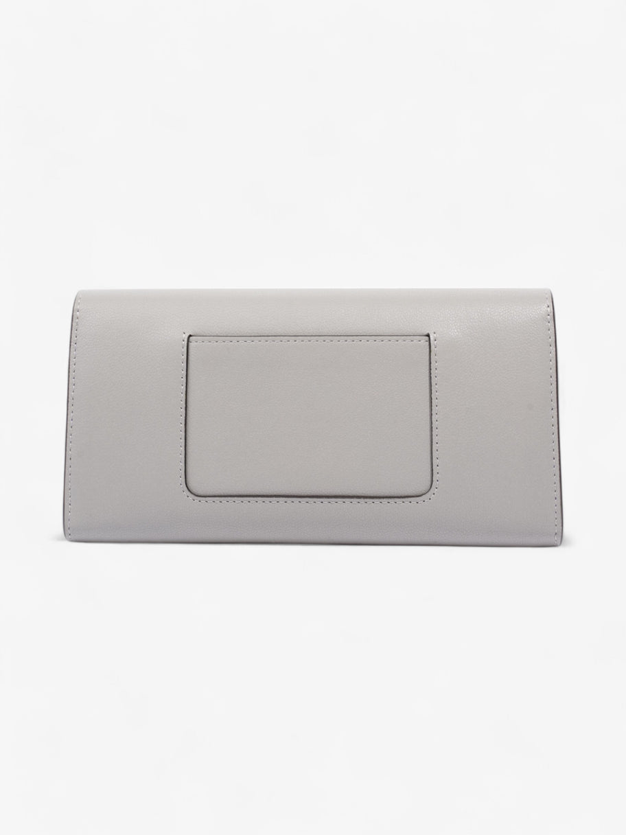Mulberry Darley Wallet Pale Grey Grained Leather Image 2