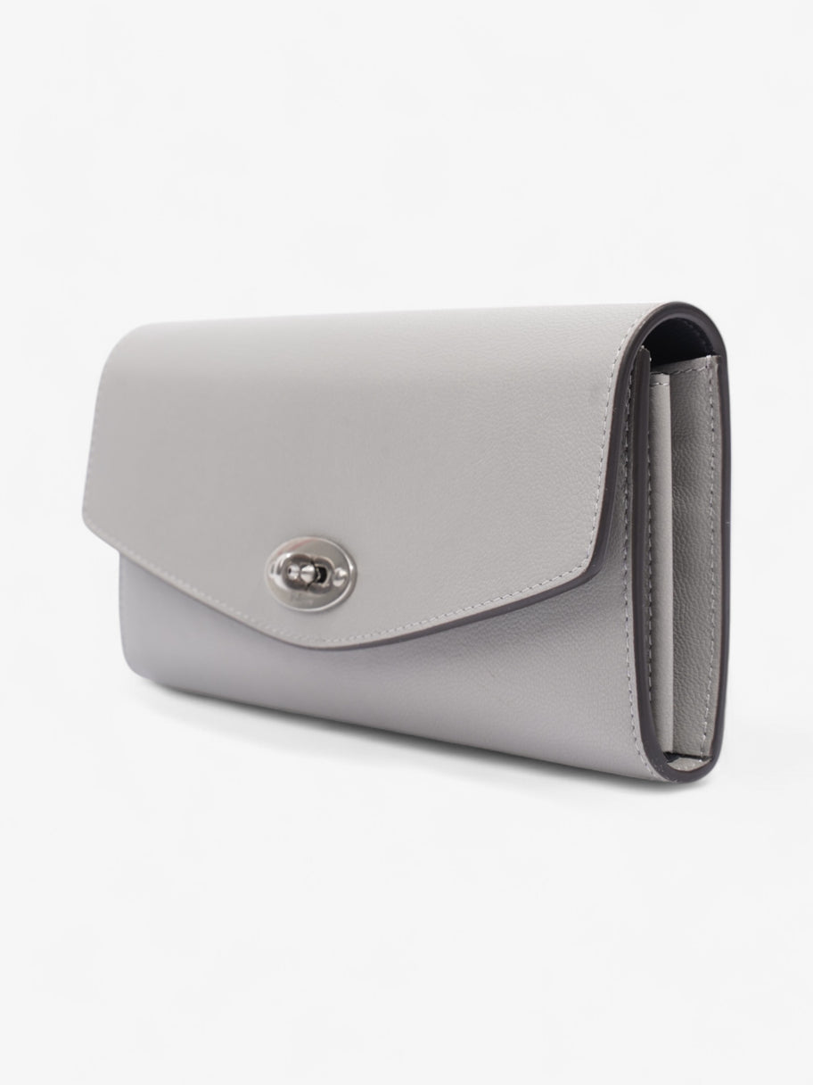 Mulberry Darley Wallet Pale Grey Grained Leather Image 3