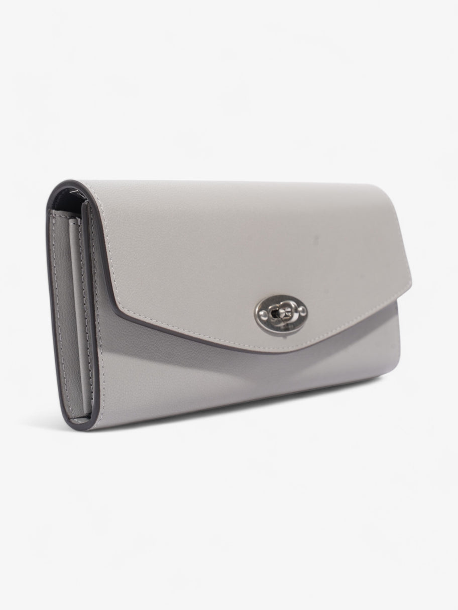Mulberry Darley Wallet Pale Grey Grained Leather Image 4