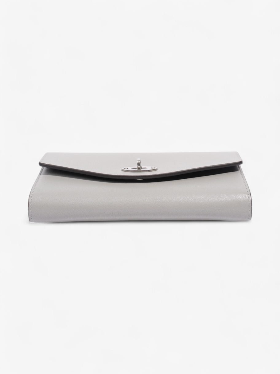 Mulberry Darley Wallet Pale Grey Grained Leather Image 5