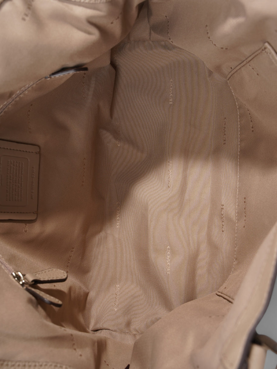 Coach Shoulder Bag Beige Leather One SIze Image 10