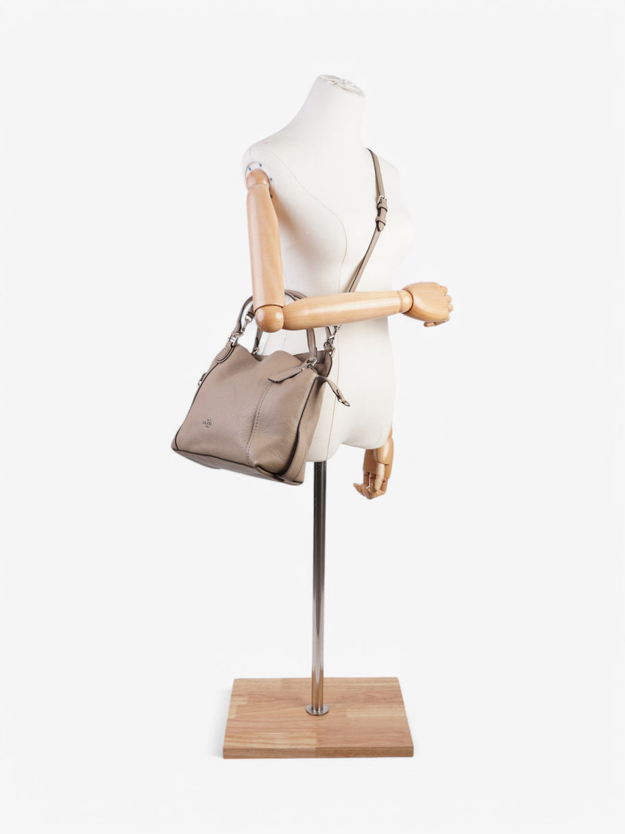 Coach Shoulder Bag Beige Leather One SIze Image 2