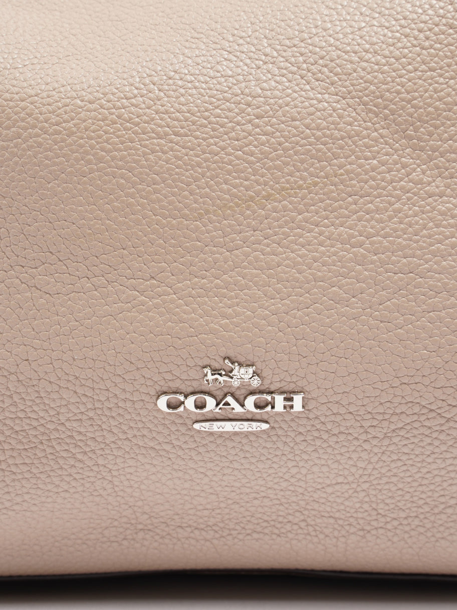 Coach Shoulder Bag Beige Leather One SIze Image 7