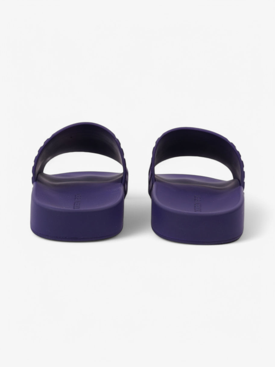 Bottega Veneta Intrecciato Rubber Slides Purple Rubber EU 40 UK 6 Image 6